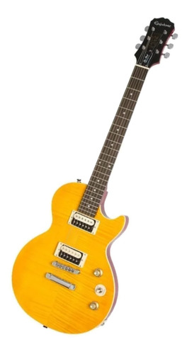 Imagen 2 de 3 de Guitarra eléctrica Epiphone Slash “AFD” Les Paul Special II Outfit les paul special-ii de okoume appetite amber con diapasón de palo de rosa