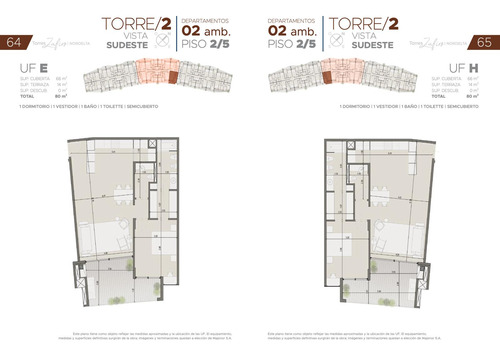 Venta En Pozo: Departamento 2 Ambientes En Torres Zafiro, Nordelta