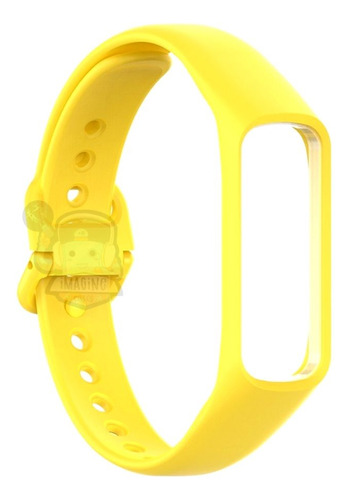 Pulsera de silicona para Samsung Galaxy Fit 2 R-220 de color amarillo