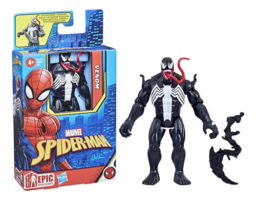 Figura De Acción Marvel Epic Hero Series Venom +3