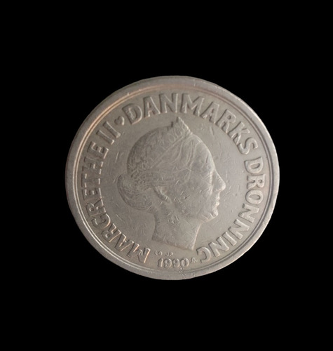 Moneda Dinamarca 20 Kroner 1990