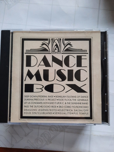 Dance Music Box 1993 / Cd Varios - Electrica Salsa Off 