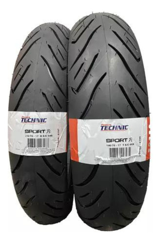 Par Pneu Technic Sport R 110/70-17+140/70-17 Cb 300 Twister
