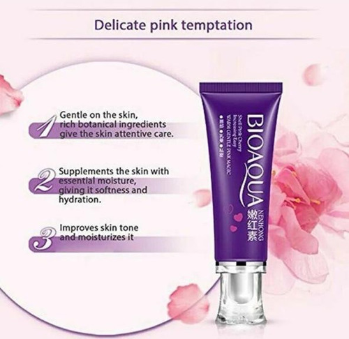 Crema Blanqueadora Vegano Axilas Codos Partes Intimas