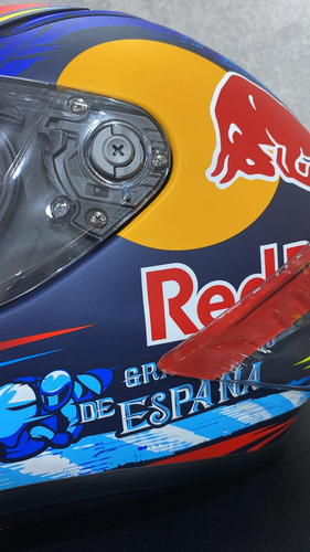 Capacete Hjc Rpha 1 Modelo Red Bull Jerez Pista