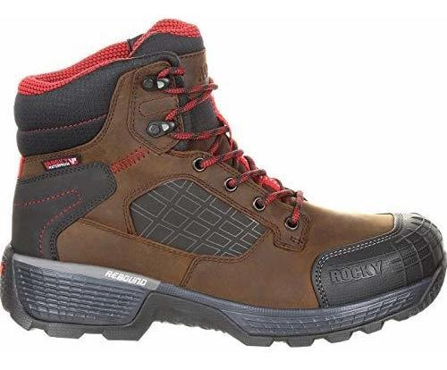 Rocky Hombres Treadflex Bota De Trabajo Impermeable Redondo | Mercado Libre