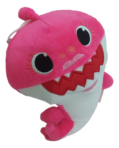 Muñeco De Peluche Baby Shark Tiburón Rosa 23 Cm Juguete Bebé