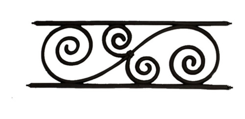Trava Suporte De Mesa Paris Em Ferro Fundido 80x30cm