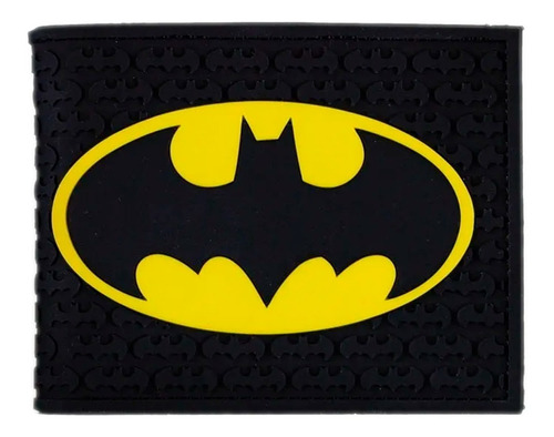 Billetera Batman Escudo Uniforme Cartera Importada Flexible