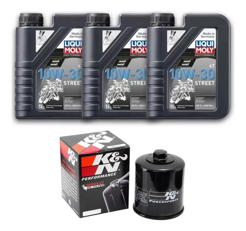 Kit Mantención Sintético Honda Xl700v Transalp + Filtro K&n
