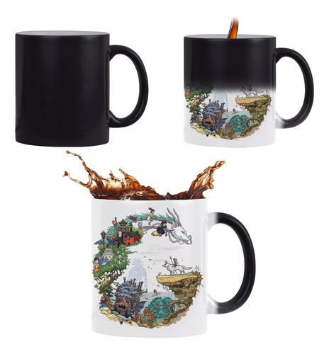 Taza Mágica Studio Ghibli 05 Anime Totoro Chihiro