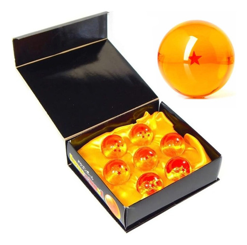 7 Esferas Dragon Ball Goku - Caja De Exhibición