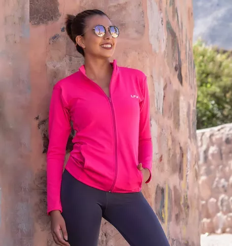 Camperas Fucsia Sport Ladyfit- Fitness Point