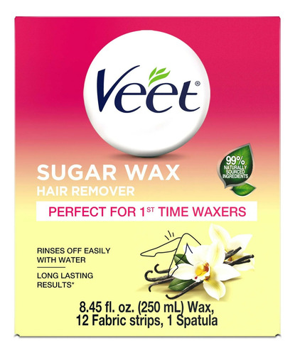 Cera Depilatoria Veet Vainilla - Tiras Microondas
