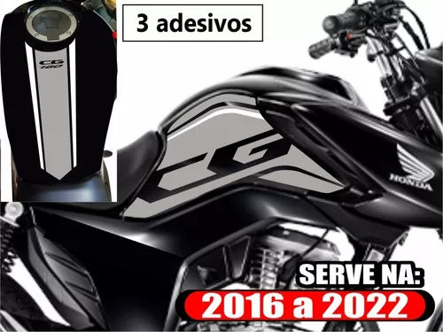 Adesivo Cg Fan 160 2022 - Em Deus Nós Confiamos - Kit.03