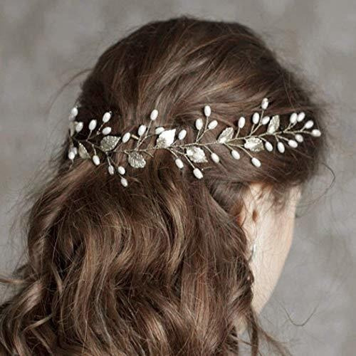 Diadema De Dama Jeairts Leaf Wedding Hair Vine Tocado De Per 