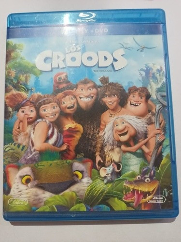 Los Croods Dvd + Bluray Original