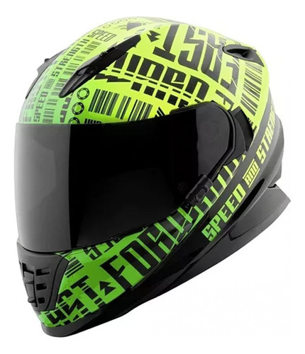 Casco Speed And Strength Ss1310 Fast Forward + Mica De Humo