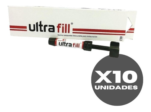 Ultra Fill Resina Compuesta Fotopolimerizable X 10 Unidades