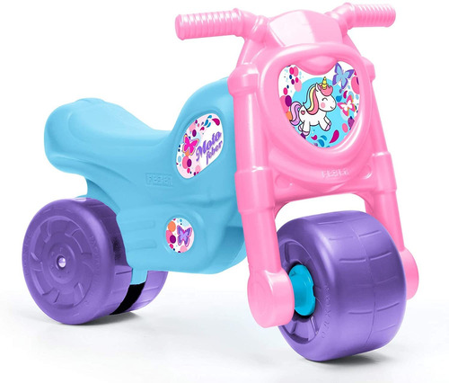 Feber Magic Rosa Moto Montable Unicornio Carro Niña Carrito