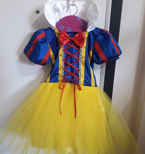 Disfraz Vestido Blancanieves