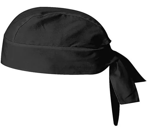 Gorro, Cofia Pirata Chef, Bandana, Antimancha, Cocina X 10 U