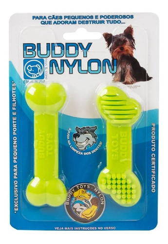 Imagem 1 de 2 de Brinquedo Para Cachorro Mordedor Buddy Pp Nylon Buddy Toys