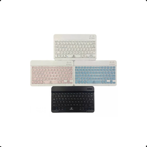 Teclado Inteligente Sem Fio Bluetooth Portatil Pc Celular