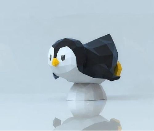Bebé Pinguino_ Penguin Baby Craft Papercraft Papel Paper Pdf