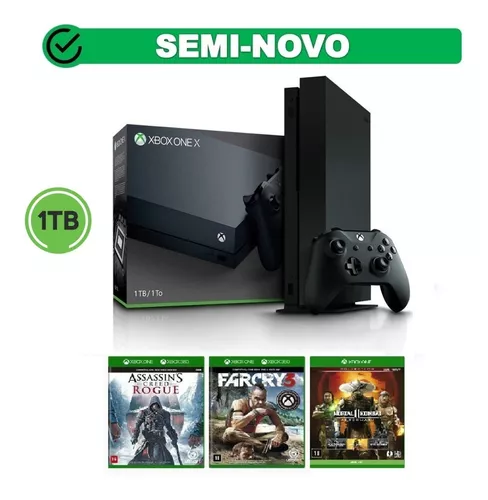 Console Xbox One X 1TB (SEMI-NOVO)