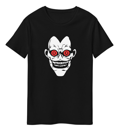 Playera Rostro Shinigami Ryu Death Note.l Anime Libreta