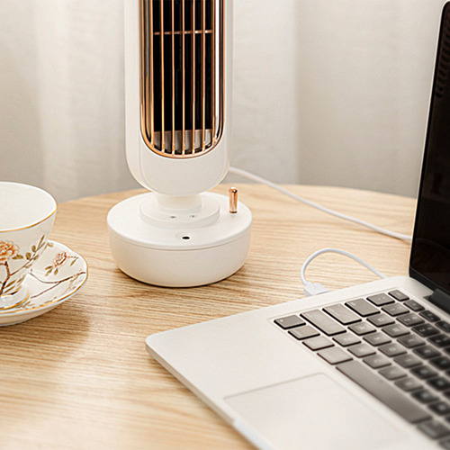 A Acondicionador Portátil W Con Ventilador De Torre Usb En