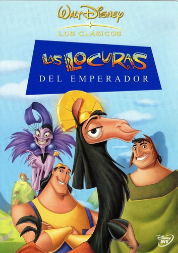 Las Locuras Emperador Disney Coleccion De Oro Pelicula Dvd