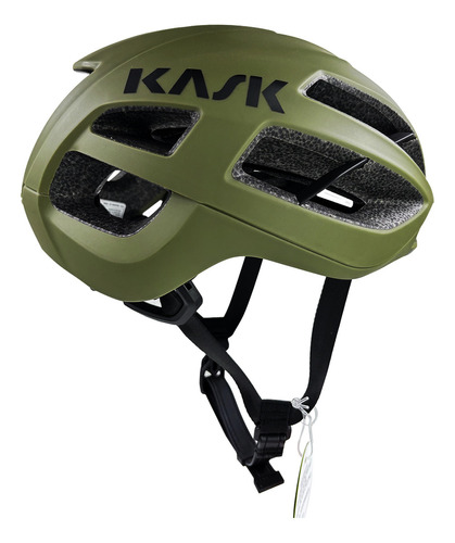 Casco Para Bicicleta Kask Protone Icon Verde Oliva Ruta Mtb