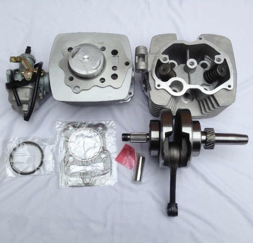 Kit Motor Cg200/gs200 (cilindro, Cigüeñal, Tapa, Carburador)