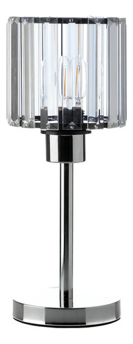 Lámpara De Mesa Led Gamalux Decolamp Faro Circular Cristal