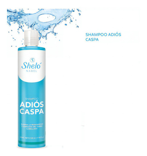  Shampoo Para Control Anti Caspa /sa