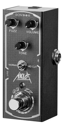 Pedal De Efectos P/ Guitarra Aklot Efecto Fuzz