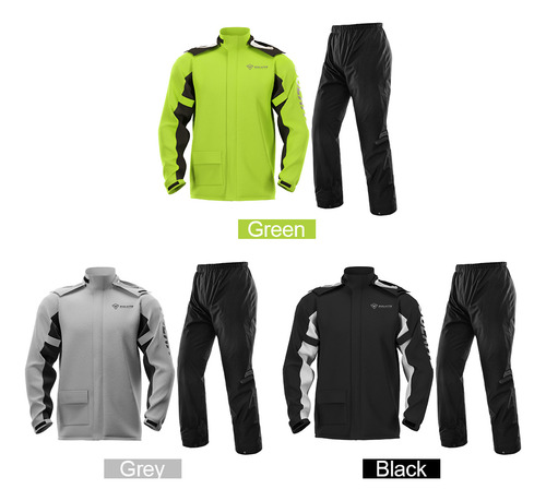 Conjunto De Abrigos Y Pantalones Impermeables Para Ropa De L