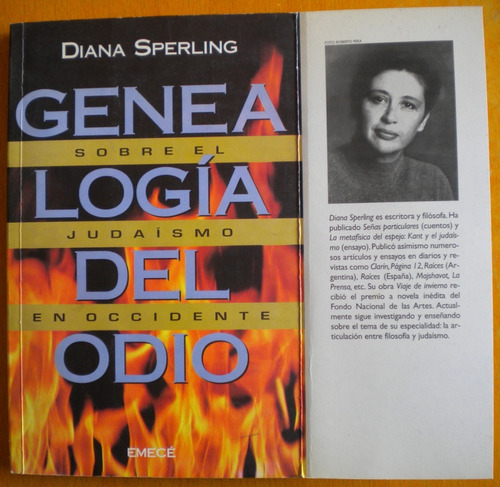 Sperling Diana / Genealogía Del Odio. Sobre El Judaísmo En O