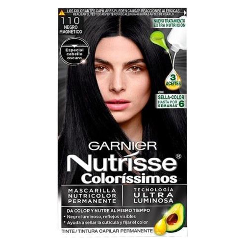 Tinta Nutrisse Colorissimo 110 Negro Magnetico