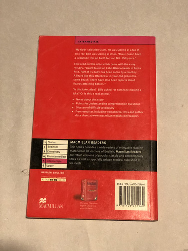 Jurassic Park = Michael Crichton | Macmillan Readers (Usado)
