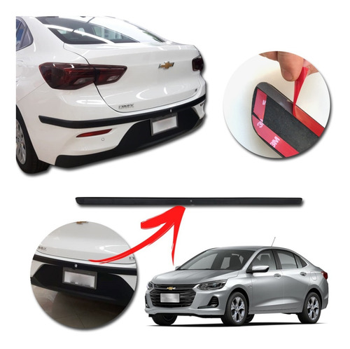 Molduras De Paragolpes Chevrolet Onix Plus 2020 Kenny 3m