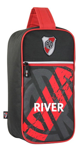 Bolso Botinero River Plate Lic Oficial Botin Fútbol Neceser