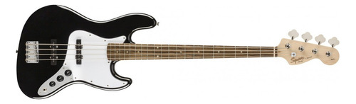 Bajo Squier Jazz Bass Affinity Rwn Black 4 Cuerdas Pasivo