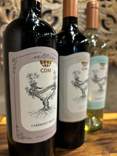 Vino Cabernet Franc Cdm Caja 6 Botellas De 750ml