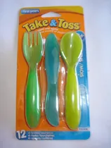 Comprar Set 12 Cucharitas, Tenedores Y Cuchillos Take & Toss