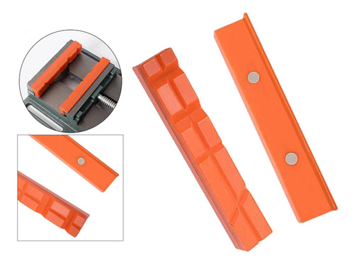 2 Banco De Tornillo De Co Almohadillas De Mandíbula Soporte
