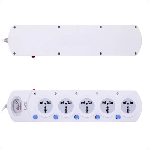 Extensão De Tomadas 3m Com Led E Interruptor Embutido