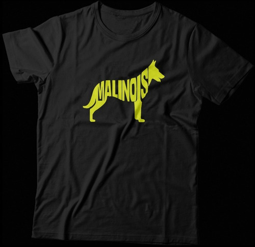 Playera Manga Larga Hombre Malinois